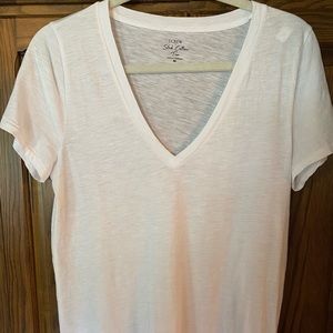 J. Crew Women’s Slub Cotton Tee - Medium